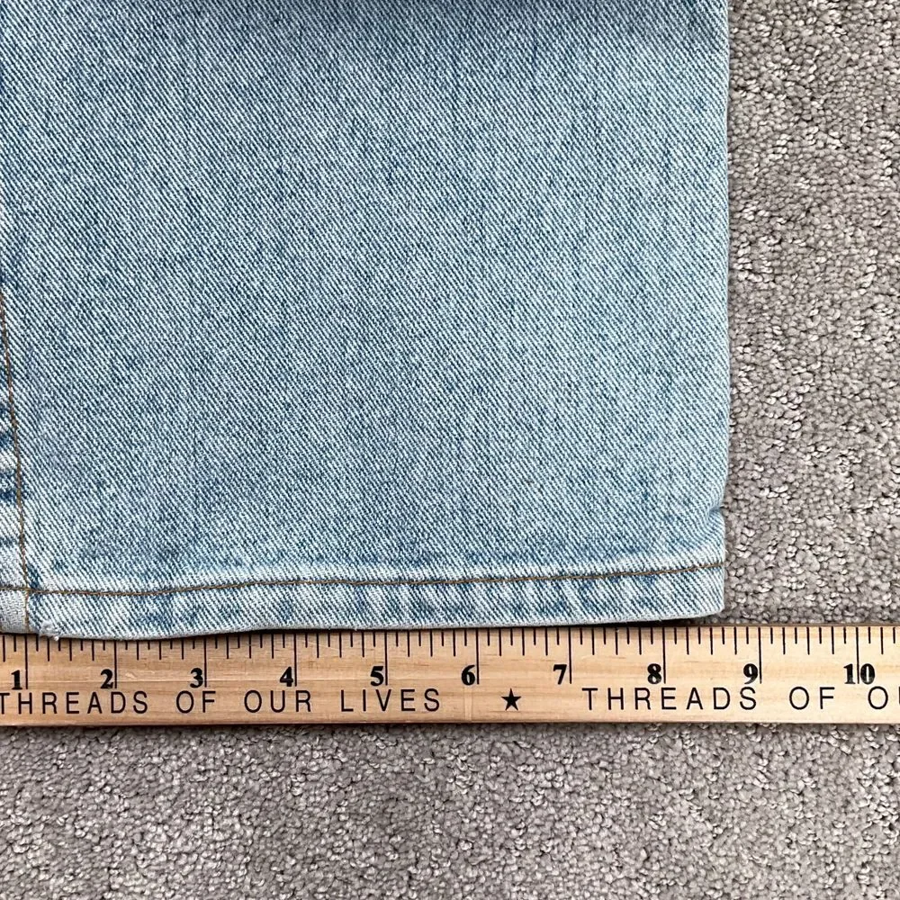 Levis Jeans Men W42 L30 Light Blue‎ Relaxed Fit  Denim WPL423 Bat Wing USA  VTG
